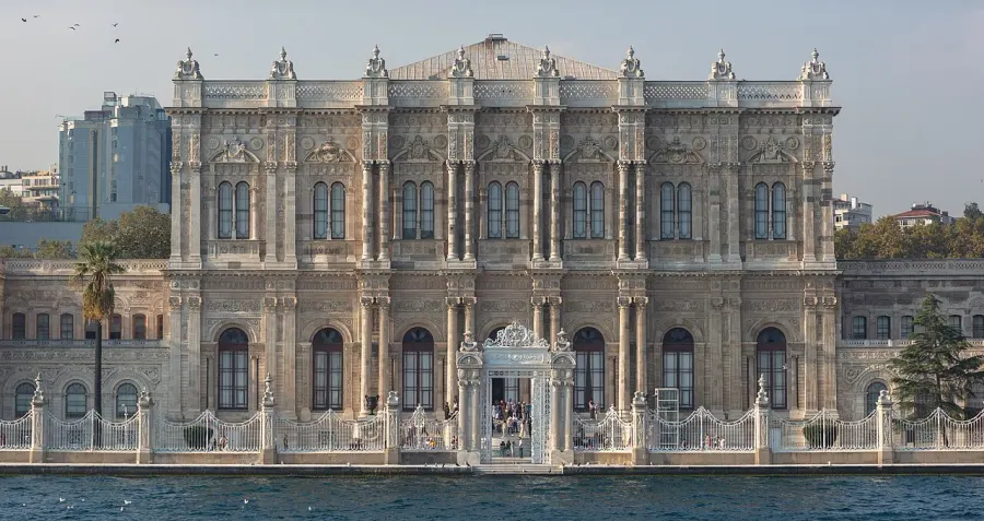 La carte Palais de Dolmabahçe