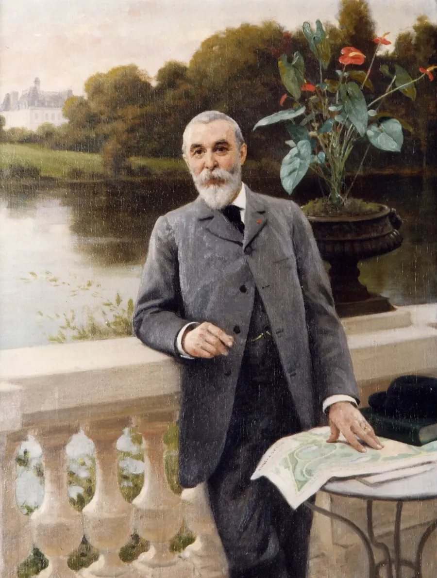 The Édouard André card