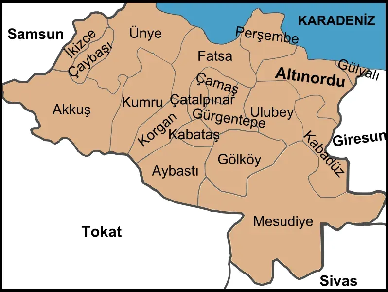 The Mesudiye, Ordu card