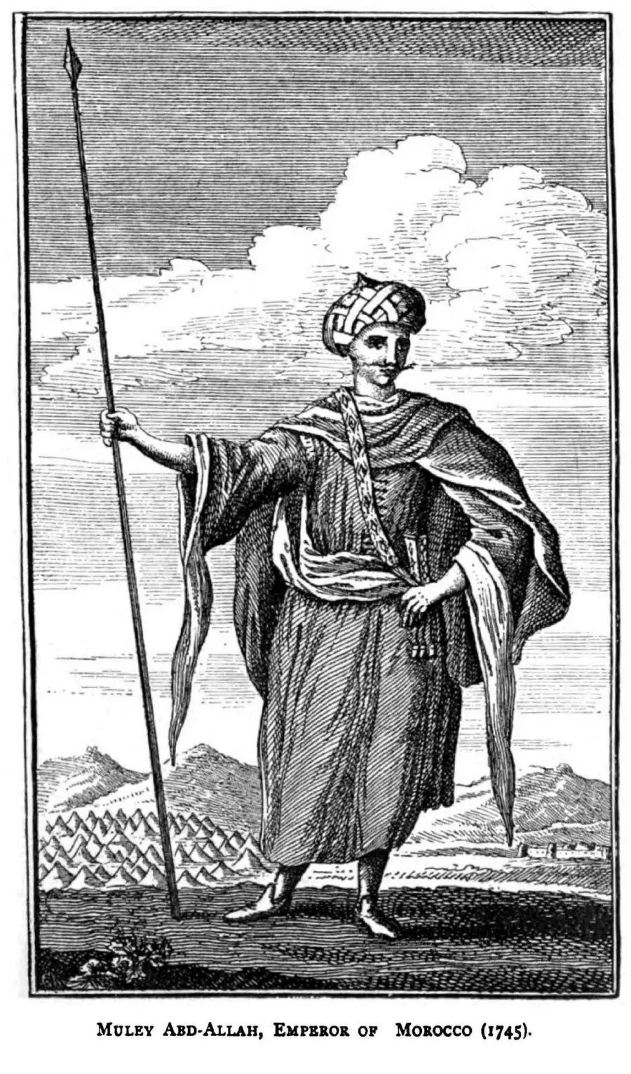 La carte Abdallah ben Ismaïl