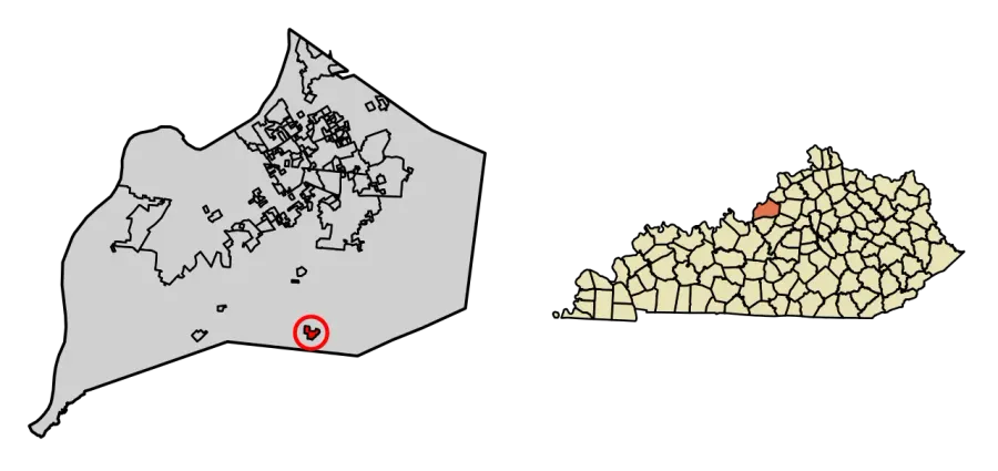La carte Heritage Creek