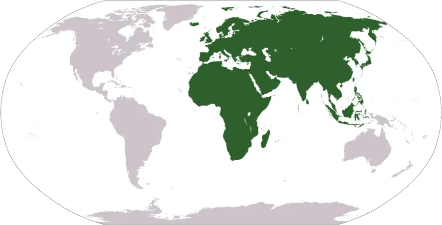 La carte Afro-Eurasie