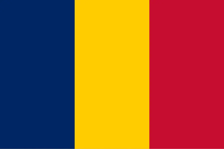 La carte Équipe du Tchad de football