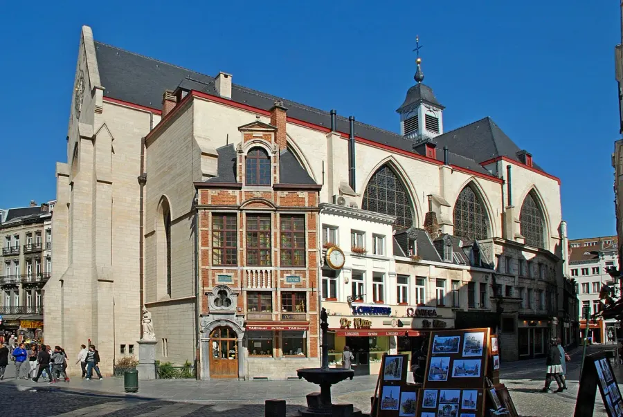 La carte Église Saint-Nicolas de Bruxelles