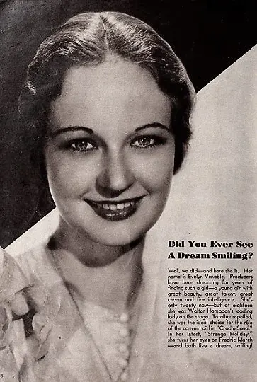 The Evelyn Venable card