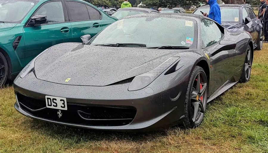 The Ferrari 458 card