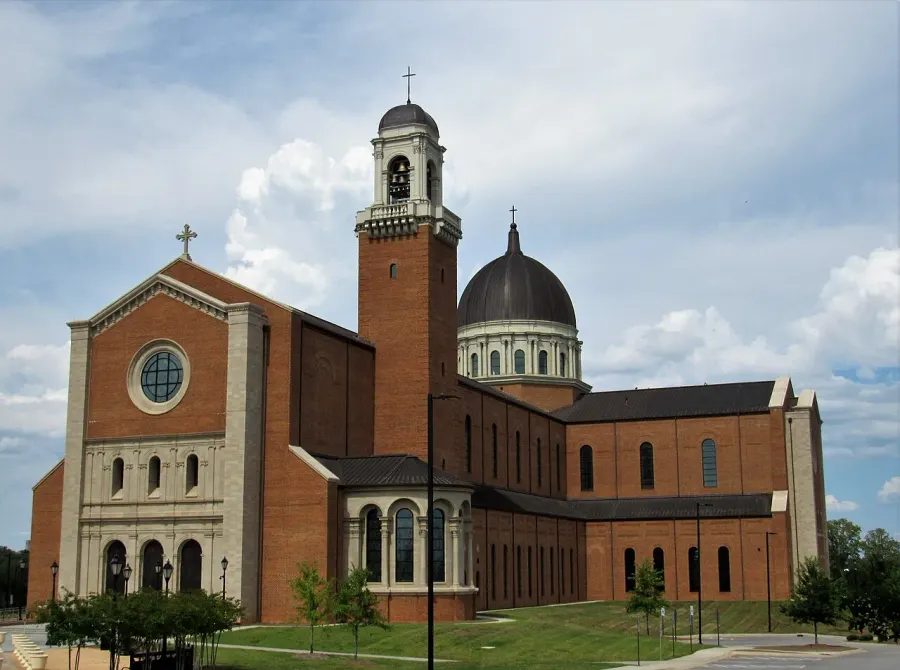 La carte Cathédrale du Saint-Nom-de-Jésus de Raleigh