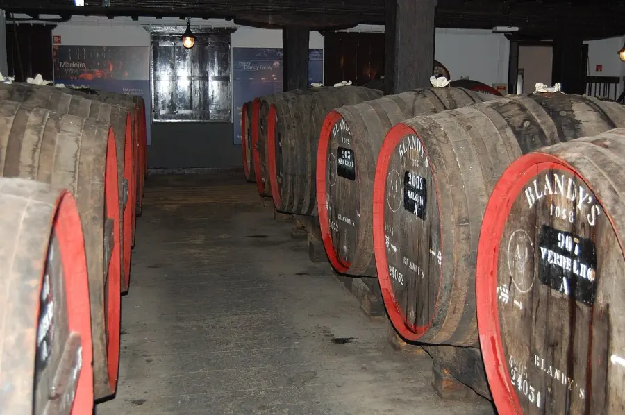 The Madeira wine card