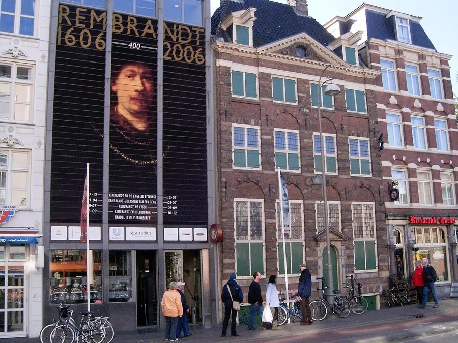 La carte Musée de la maison de Rembrandt