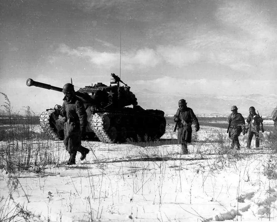 La carte Bataille du réservoir de Chosin