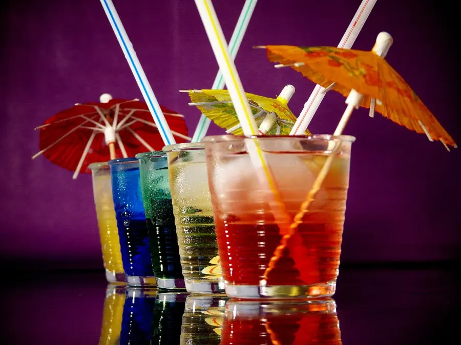La carte Ombrelle à cocktail