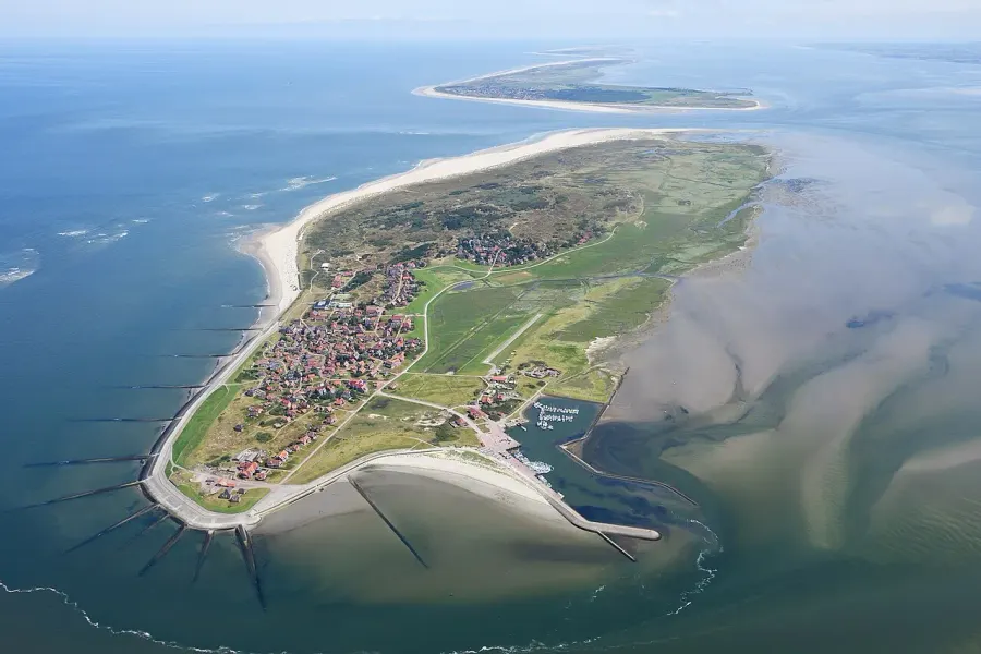 La carte Îles de la Frise-Orientale