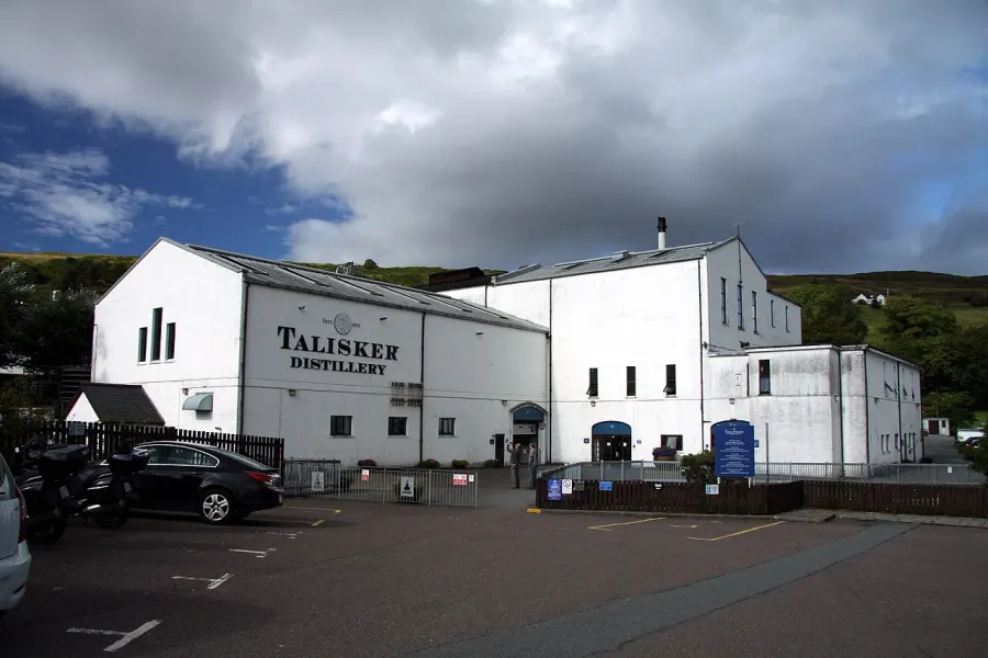 The Talisker distillery card