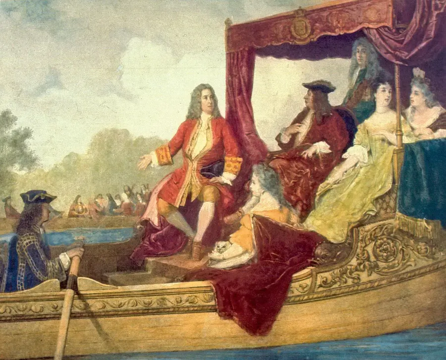 La carte Water Music