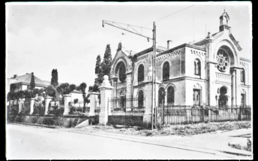La carte Synagogue d'Orlau