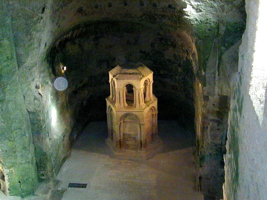La carte Église monolithe d'Aubeterre-sur-Dronne
