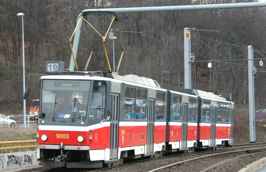 The Tatra KT8D5 card