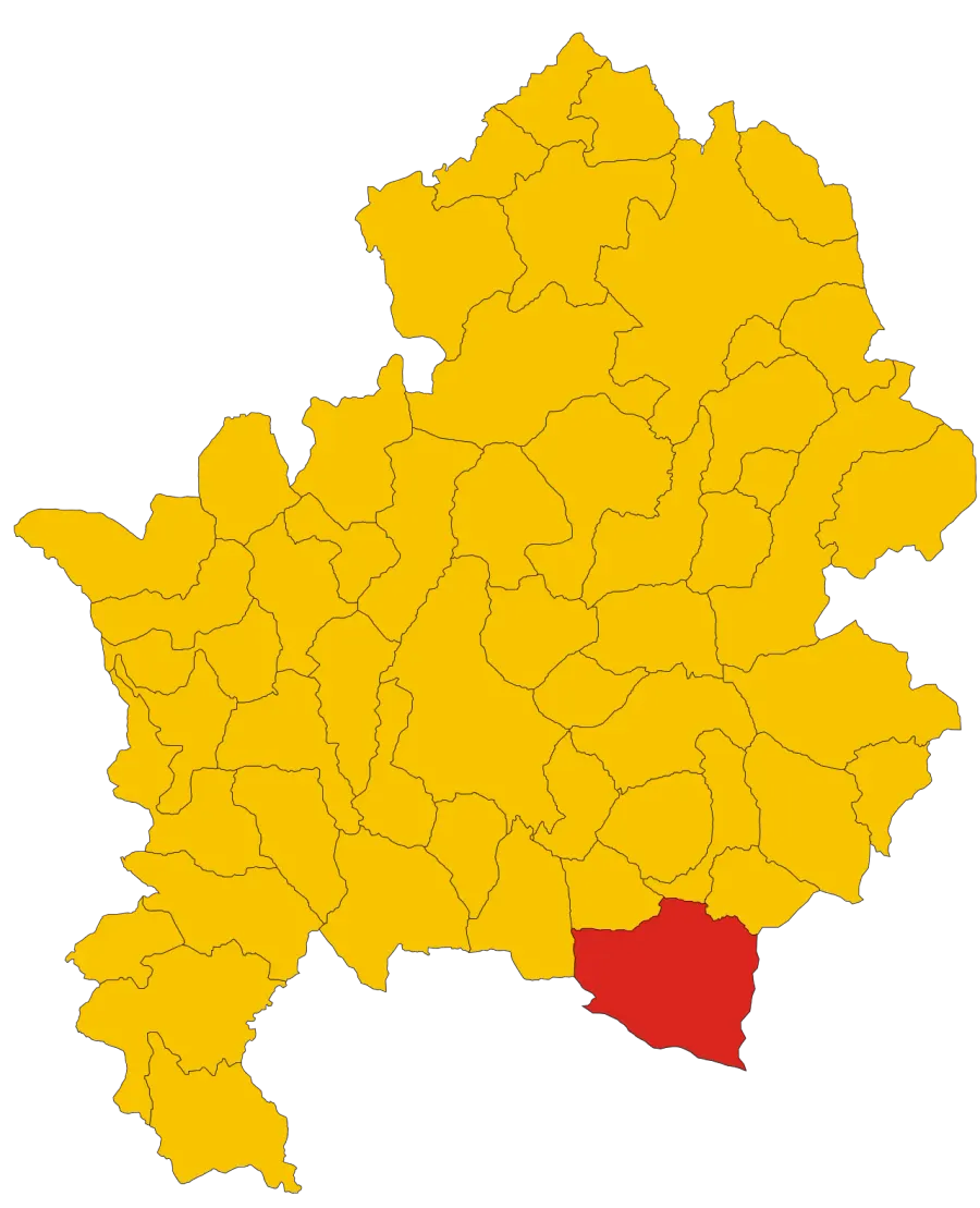 La carte Roccamandolfi
