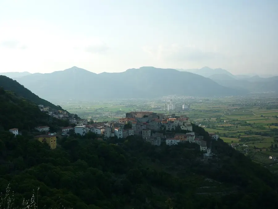 La carte Sesto Campano