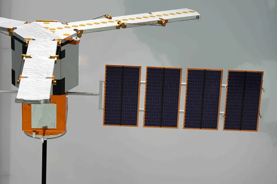 La carte Soil Moisture and Ocean Salinity satellite