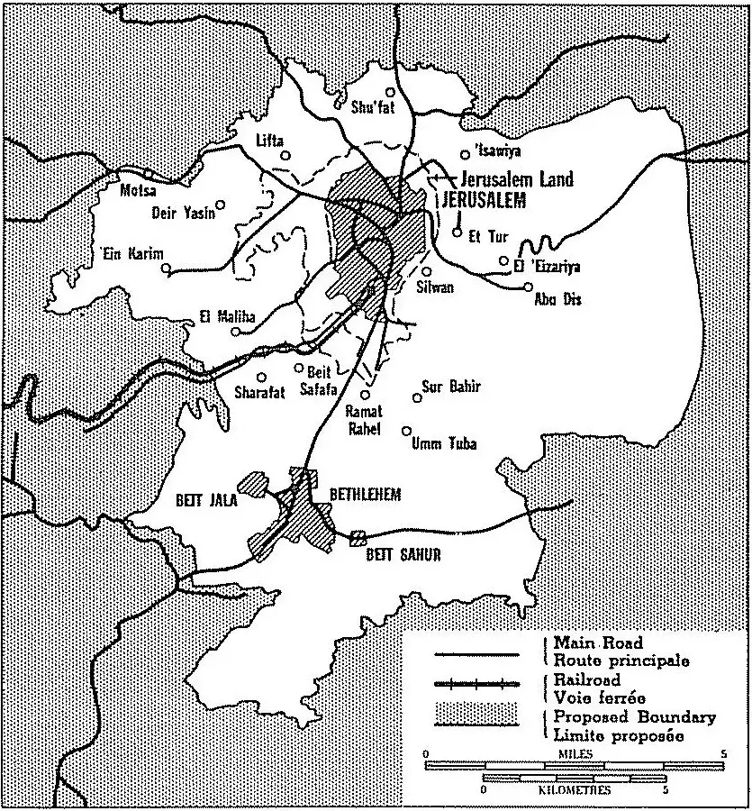 La carte Corpus separatum