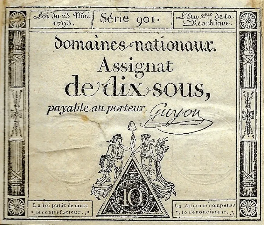 La carte Assignat