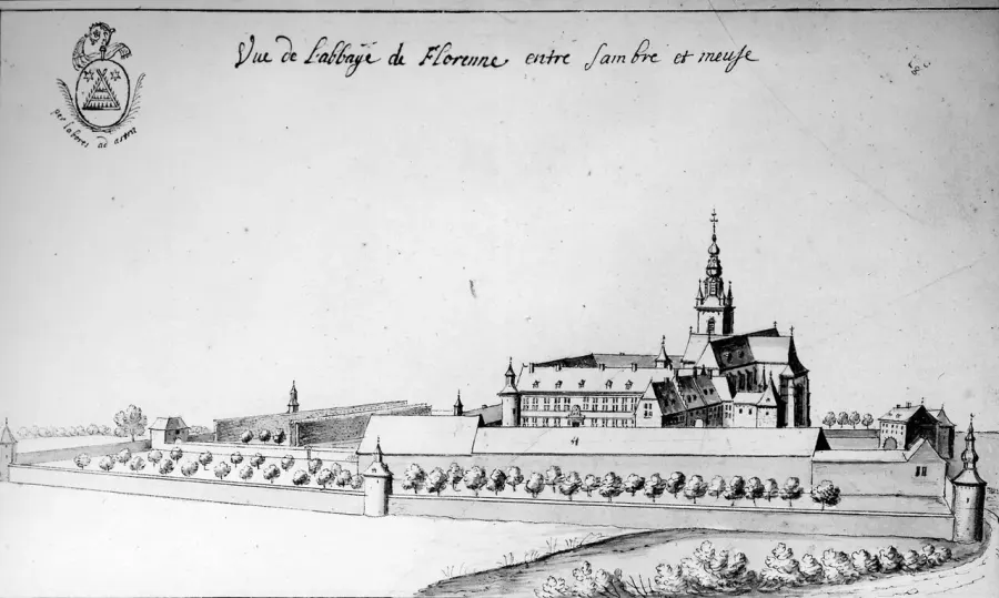 The Florennes Abbey card