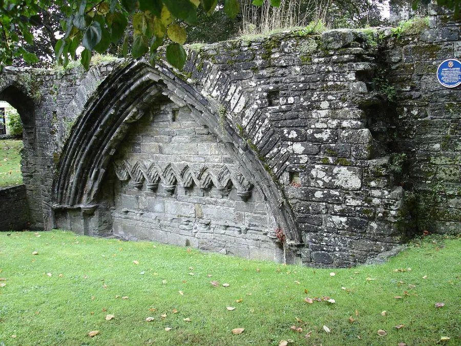 La carte Abbaye de Tavistock