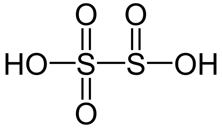 The Disulfurous acid card