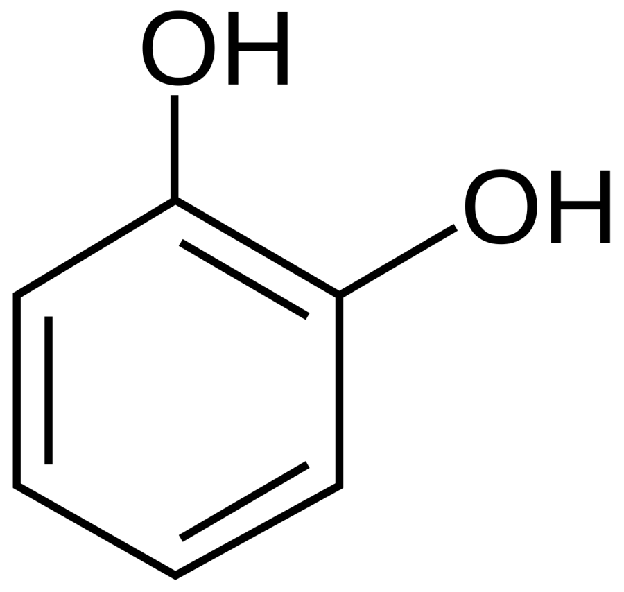 La carte Pyrocatéchol