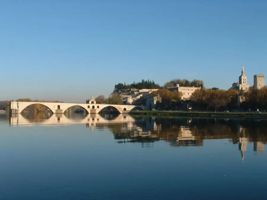 La carte Pont Saint-Bénézet
