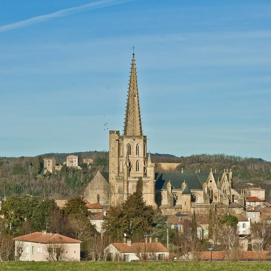 La carte Cathédrale Saint-Maurice de Mirepoix