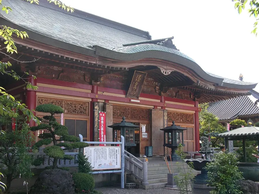 La carte Anraku-ji