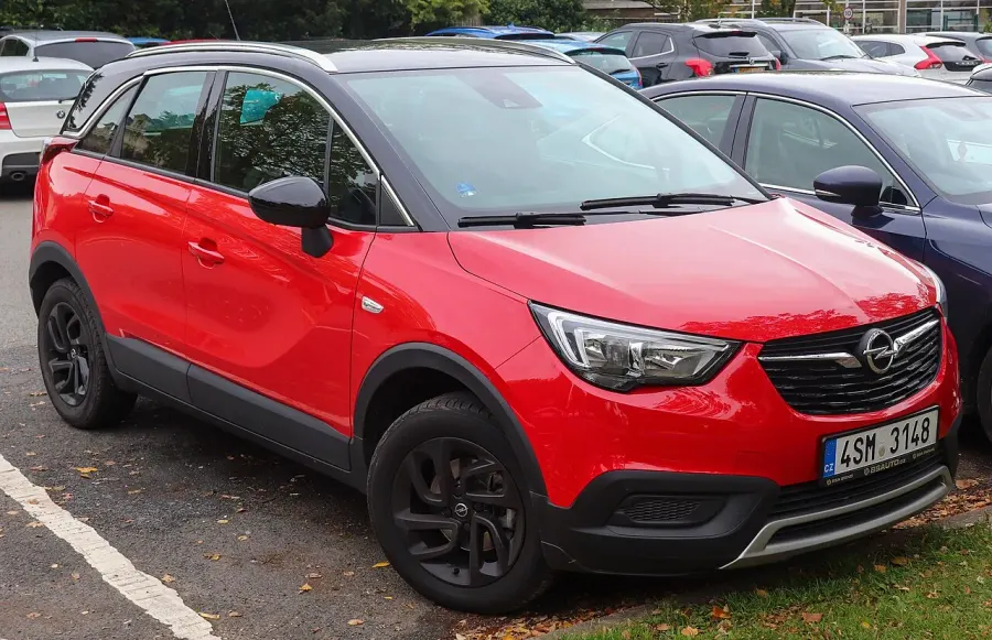 The Opel Crossland card