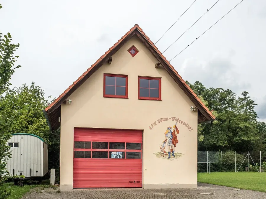 The Volunteer fire department card