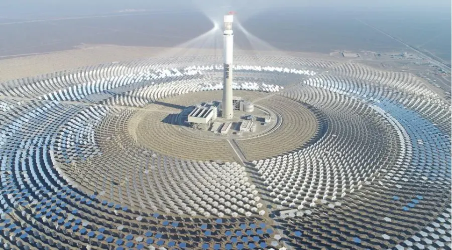 La carte Centrale solaire thermodynamique