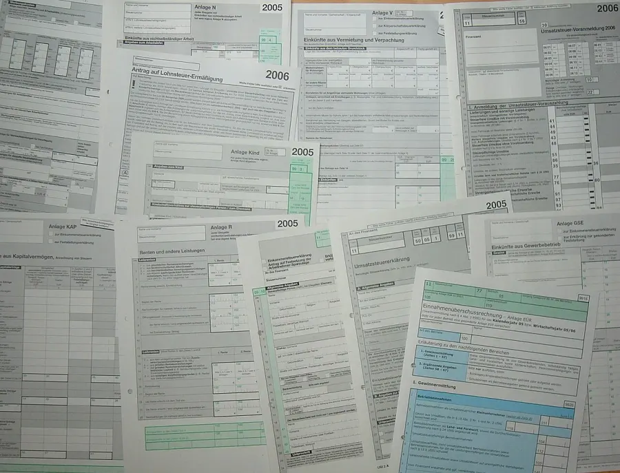 La carte Déclaration de revenus