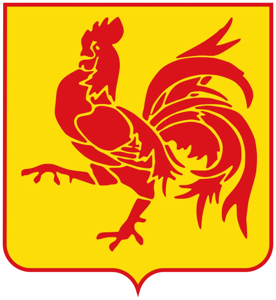 La carte Armoiries de la Wallonie