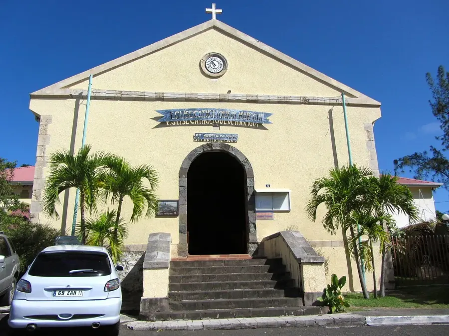 The St. Martin of Tours' Church, Marigot card