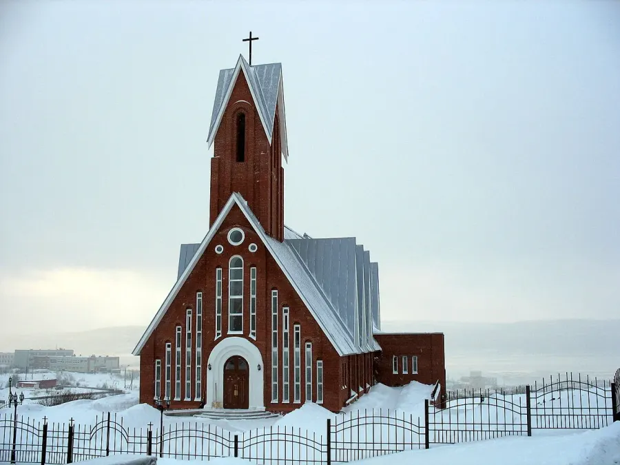 La carte Église Saint-Michel-Archange de Mourmansk
