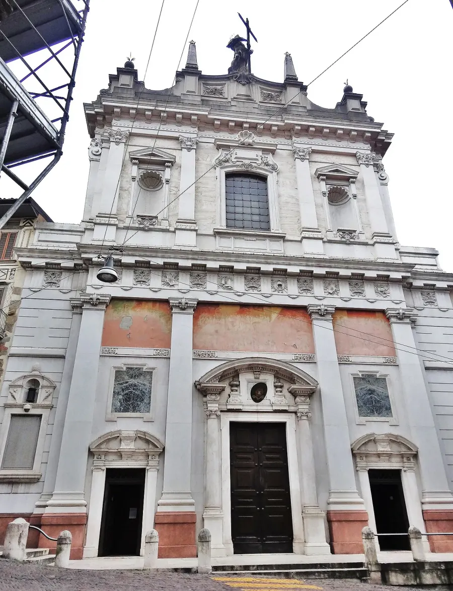 La carte Église Saint-Alexandre-de-la-Croix de Bergame