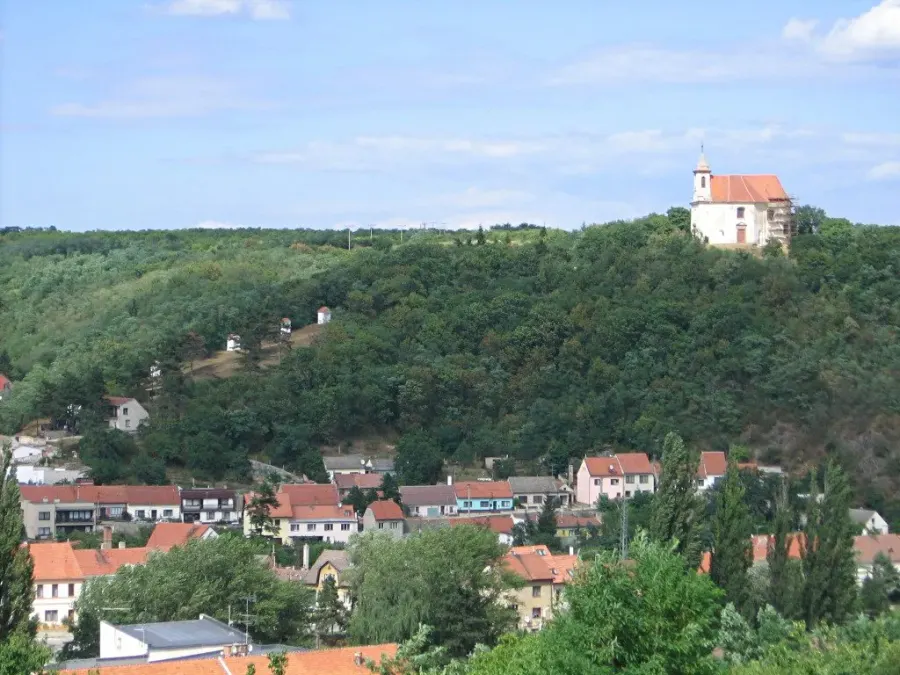 La carte District de Brno-Campagne