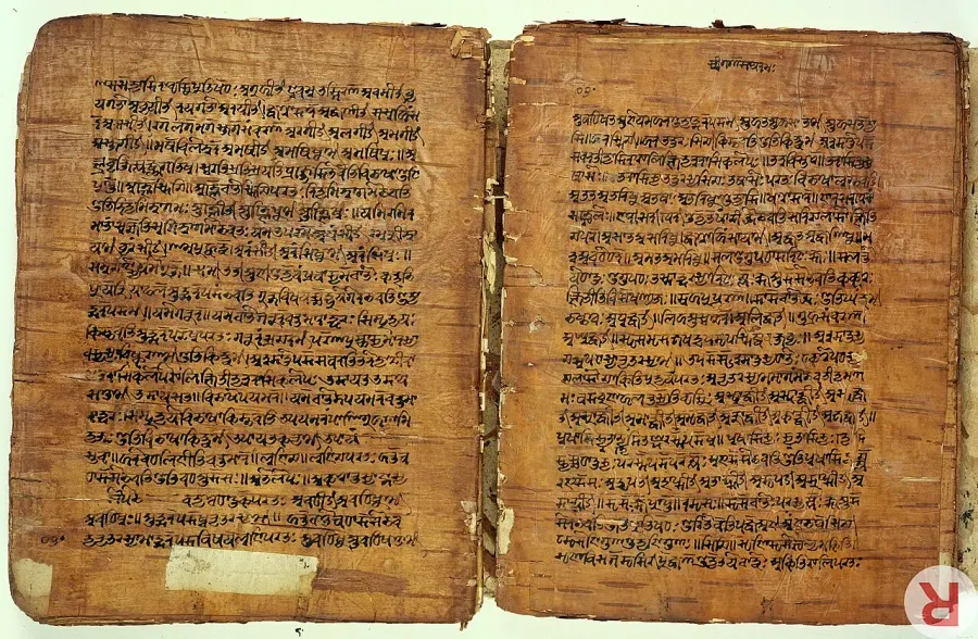 La carte Ashtadhyayi