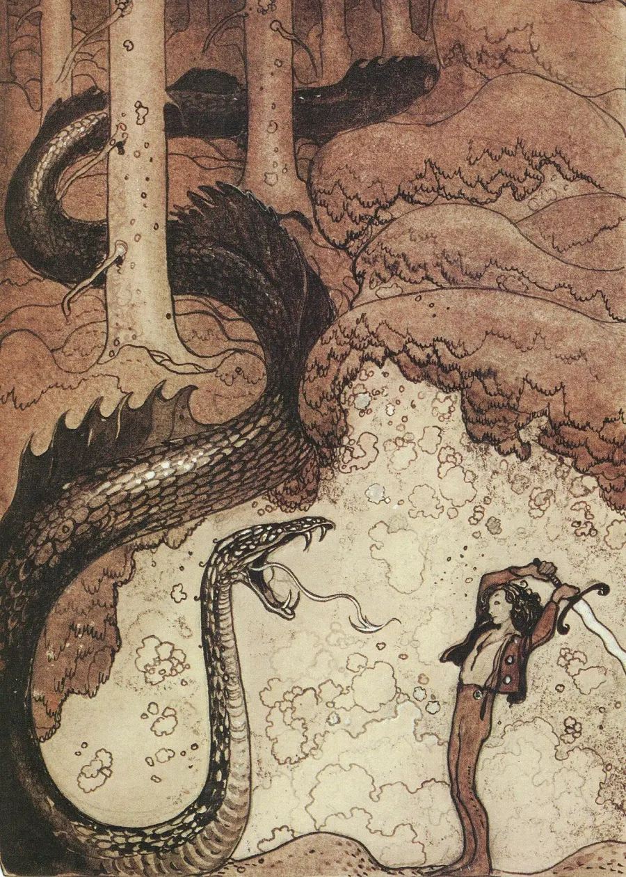 The Lindworm card