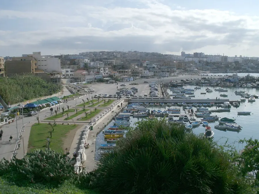 The Aïn Bénian, Algiers card