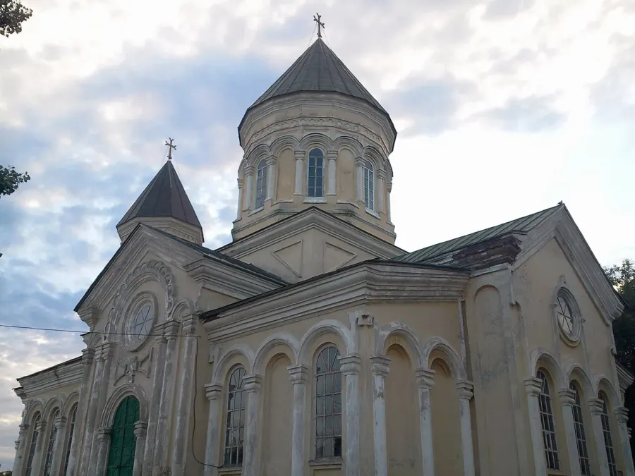 La carte Église du Christ-Sauveur