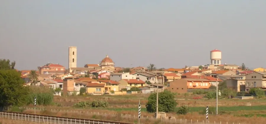 La carte Serramanna
