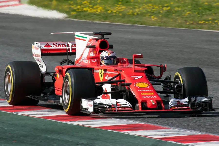 La carte Ferrari SF70H