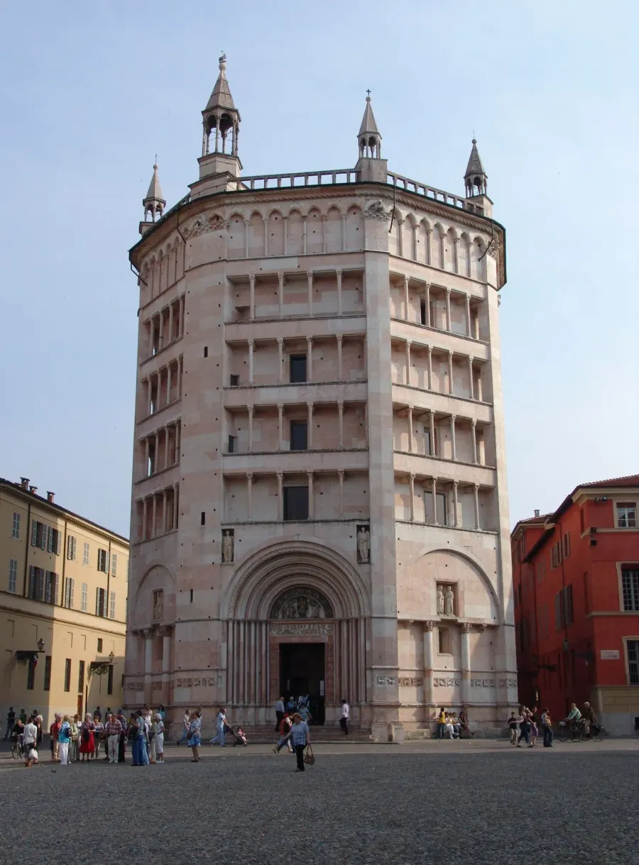 The Parma Baptistery card