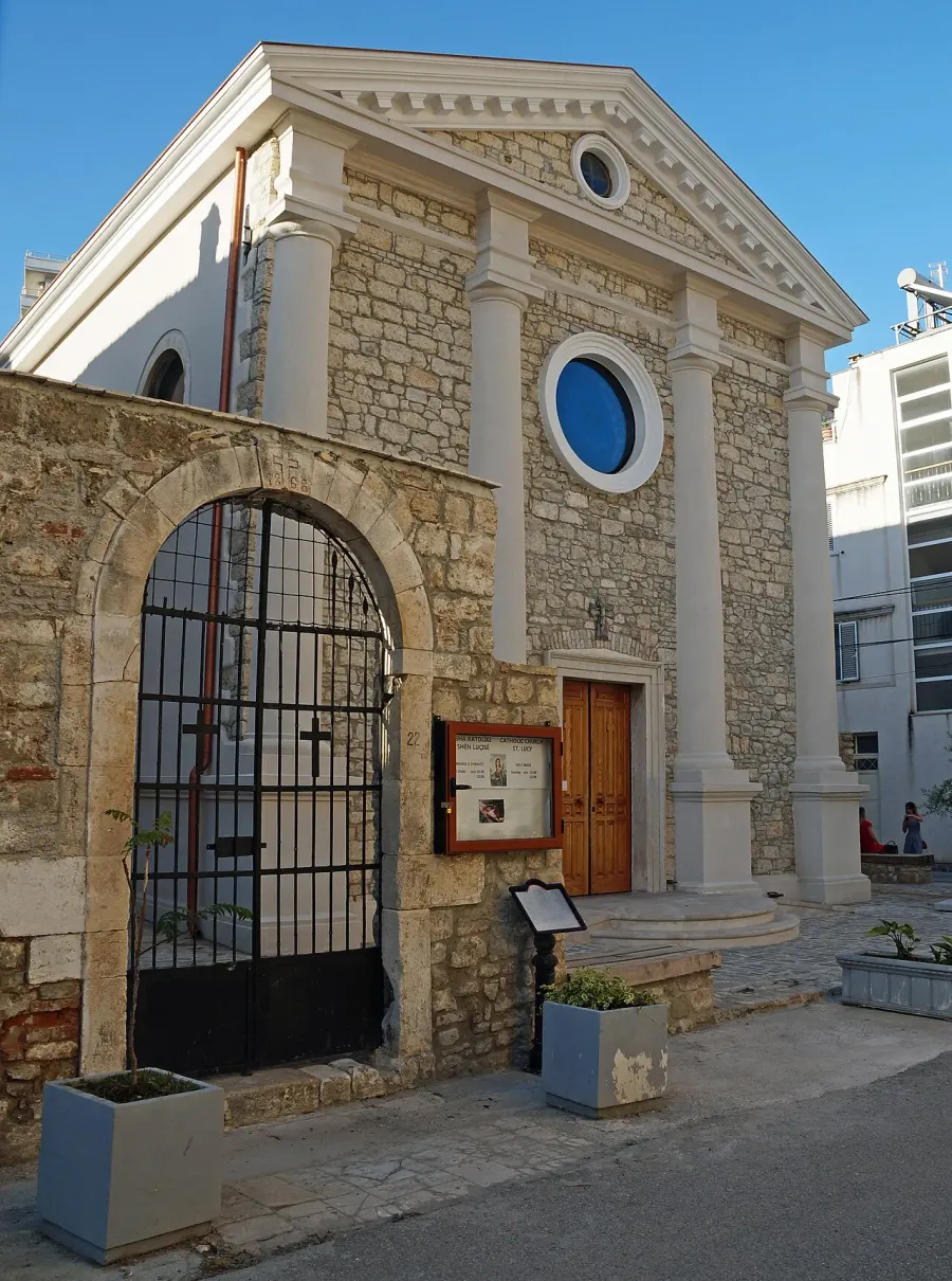 The Cocathédrale Sainte-Lucie de Durrës card